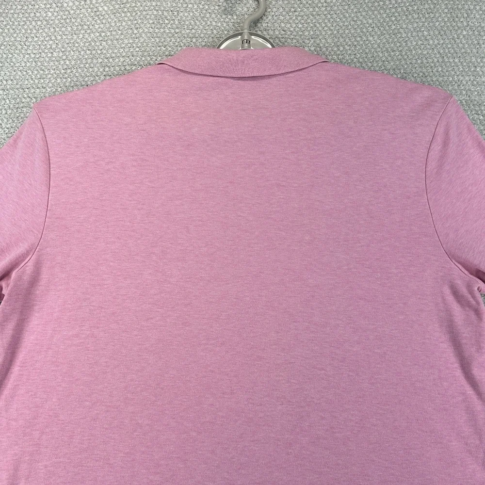 Polo Ralph Lauren Polo Shirt Mens Large Pink Short Sleeve Preppy Designer Casual